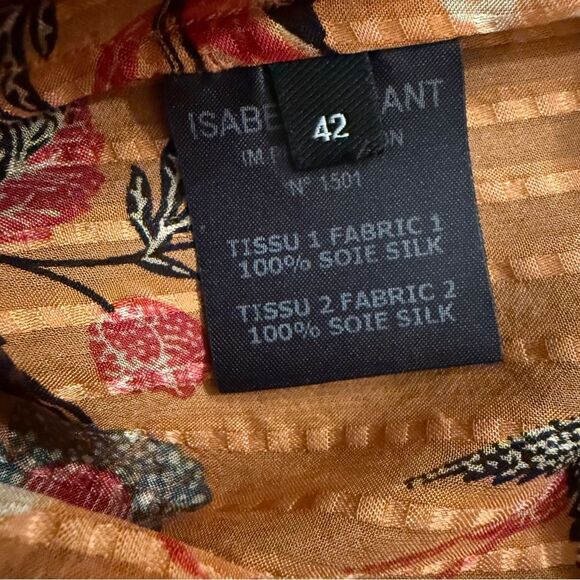 Isabel Marant Silk Alika Trapeze Top - Picture 3 of 4